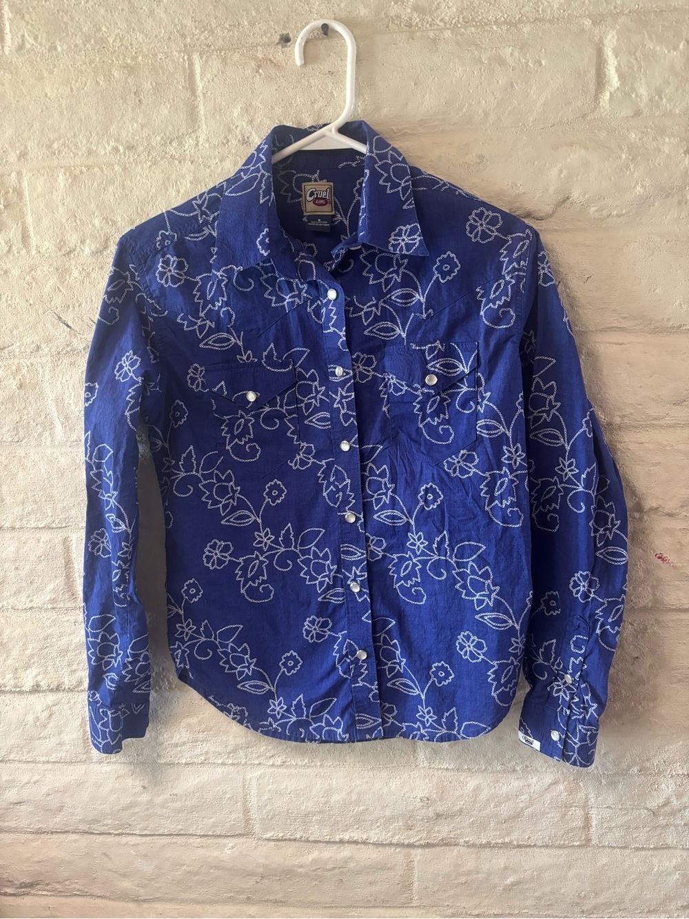 Cruel Girl Y2K Western Shirt-Small